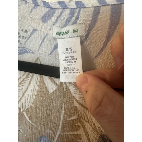 Aerie Beach Swimsuit Tropical Boho Vacation Cover Up One Size - Picture 2 of 8